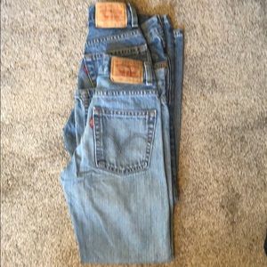 Boys Levi Jeans Size: 10 Slim 2 pairs for $10
